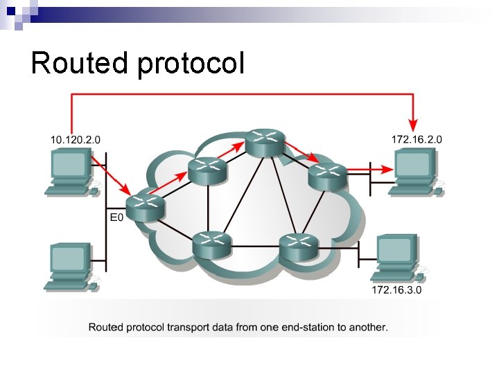 Routed protocol 