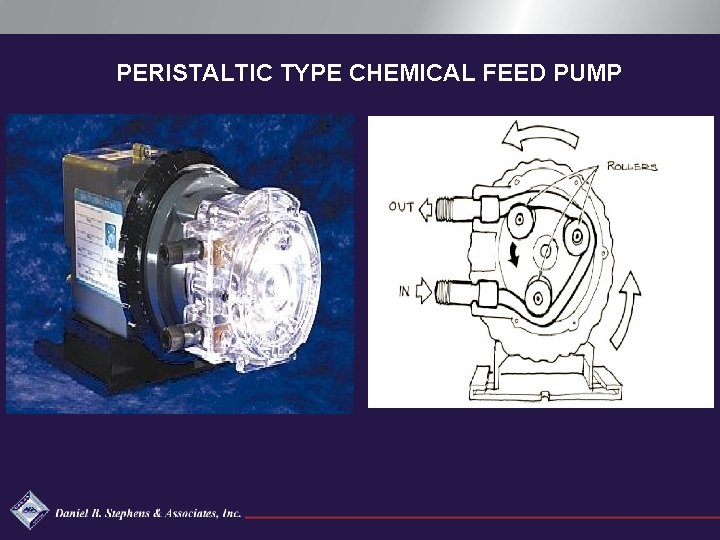 PERISTALTIC TYPE CHEMICAL FEED PUMP Daniel B. Stephens & Associates, Inc. 