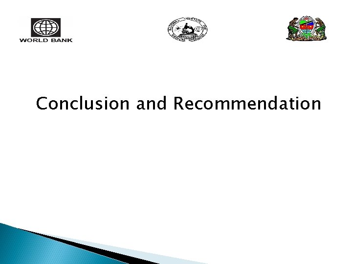 Conclusion and Recommendation 