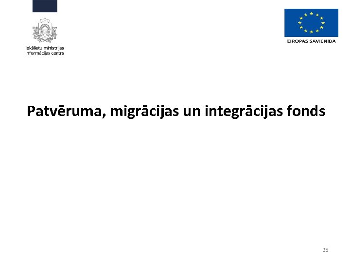 Patvēruma, migrācijas un integrācijas fonds 25 