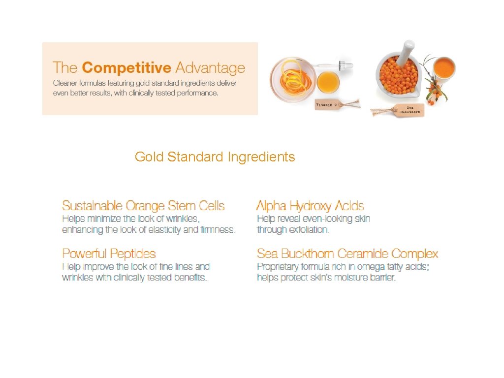 Gold Standard Ingredients 