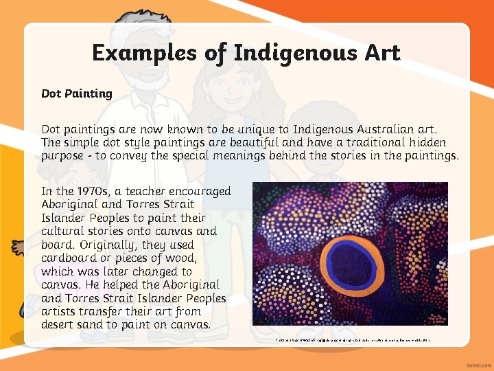 Examples of Indigenous Art Dot Painting Dot paintings are now known to be unique