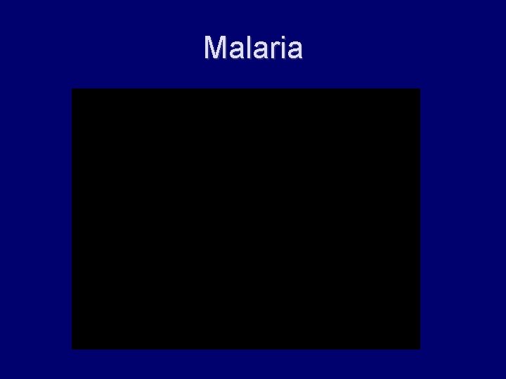 Malaria 