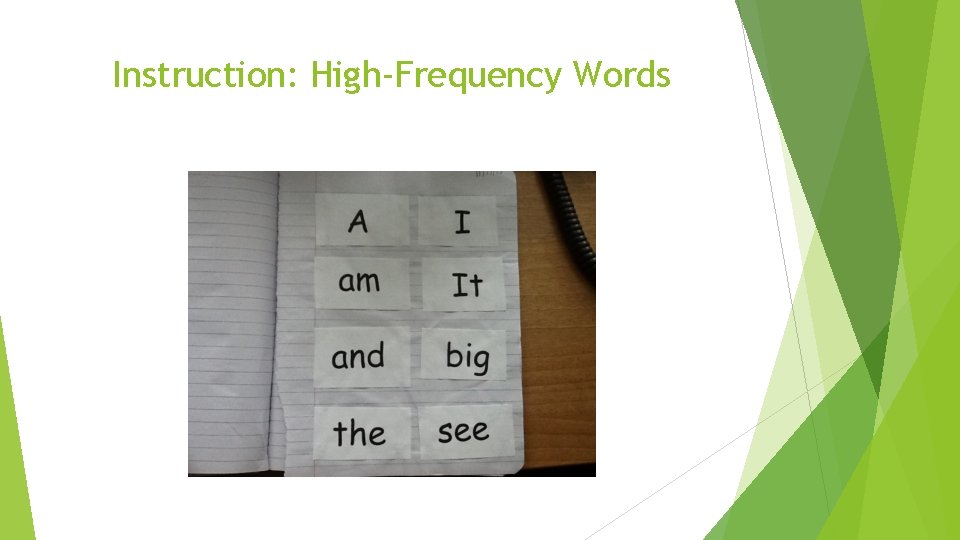 Instruction: High-Frequency Words 