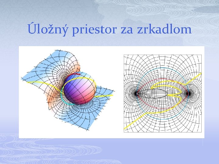 Úložný priestor za zrkadlom 