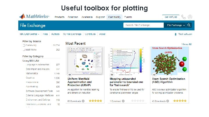Useful toolbox for plotting Useful toolbox for plotting