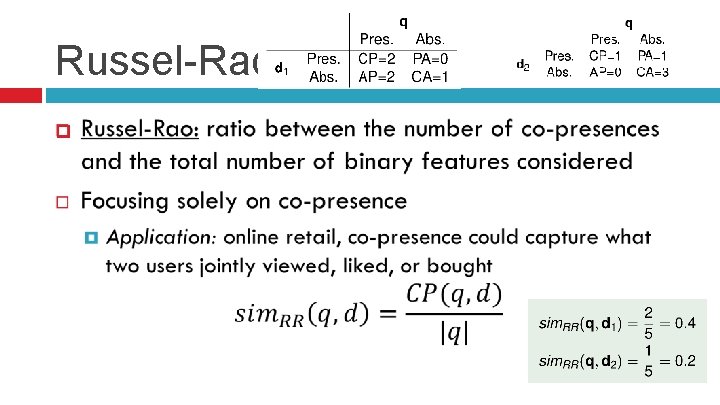 Russel-Rao 