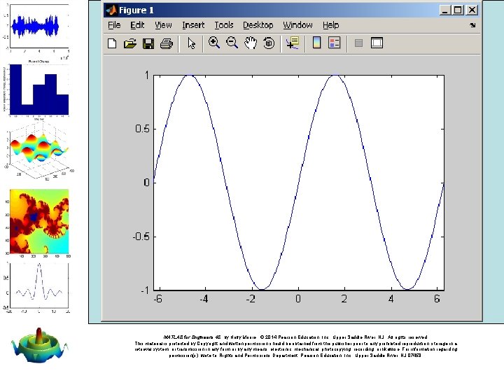 MATLAB for Engineers 4 E, by Holly Moore. © 2014 Pearson Education, Inc. ,