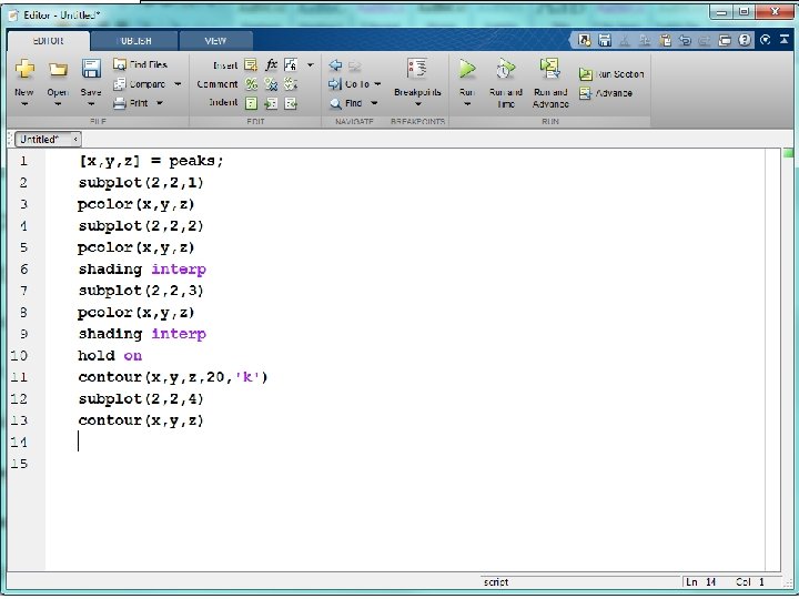 MATLAB for Engineers 4 E, by Holly Moore. © 2014 Pearson Education, Inc. ,