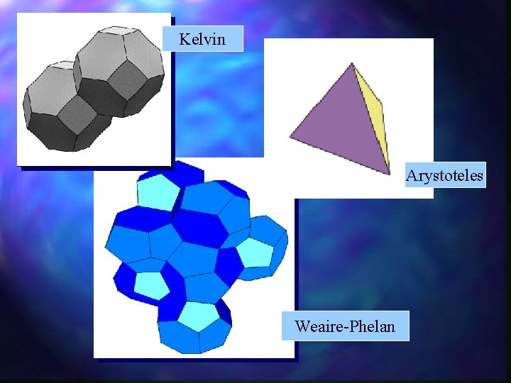 Kelvin Arystoteles Weaire-Phelan Kelvin Arystoteles Weaire-Phelan