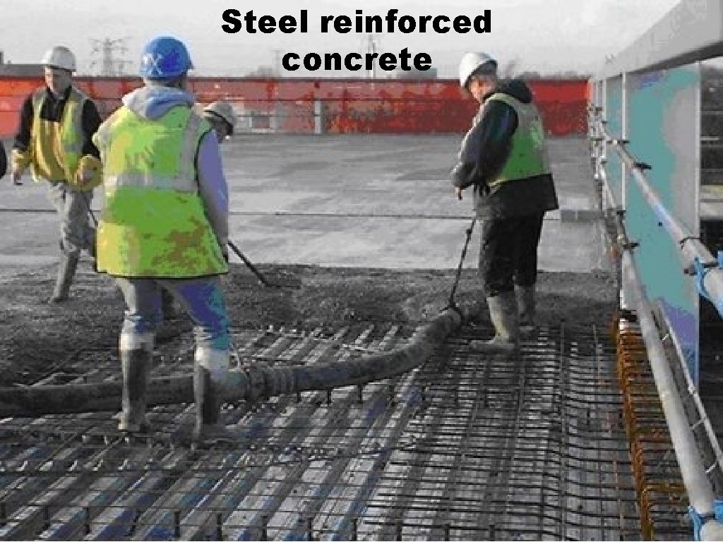 Steel reinforced concrete 