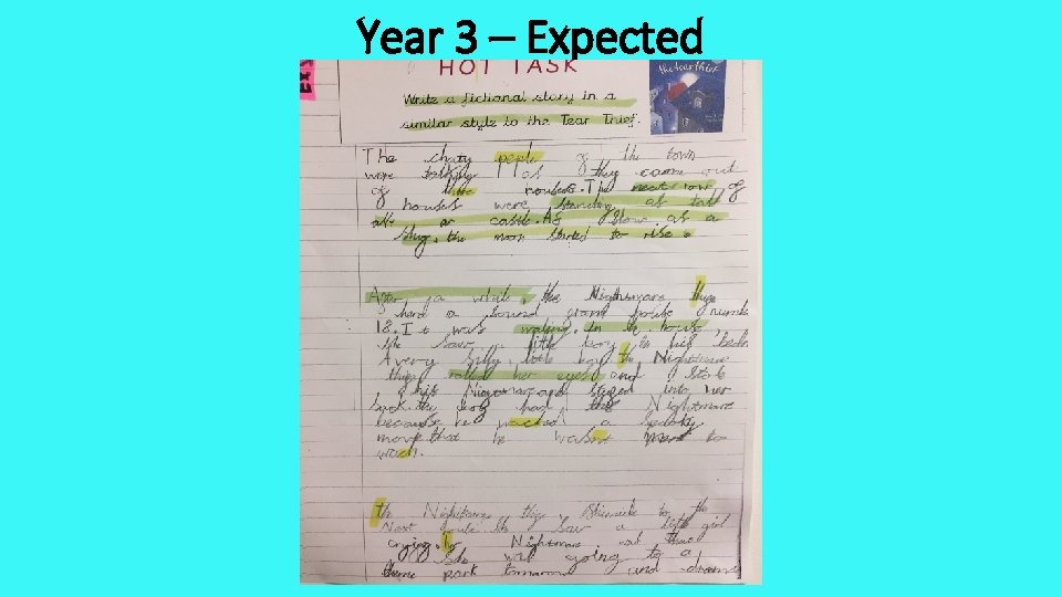 Year 3 – Expected 