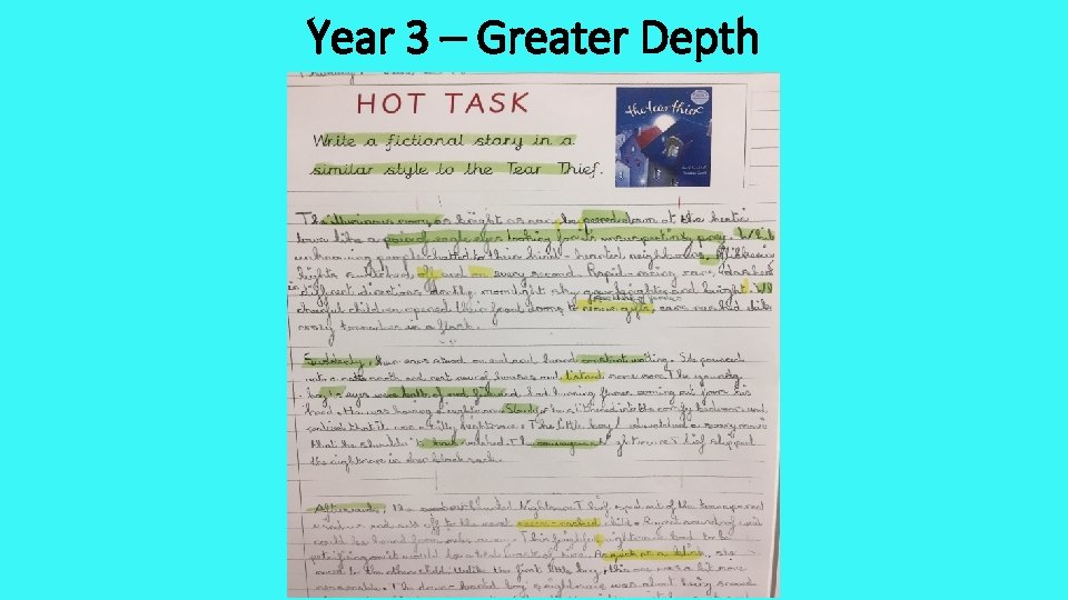 Year 3 – Greater Depth 