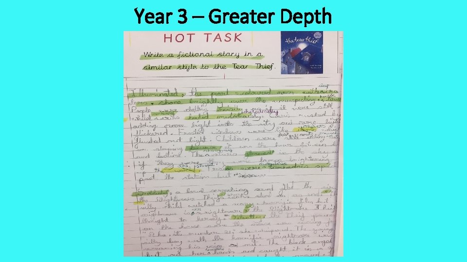 Year 3 – Greater Depth 