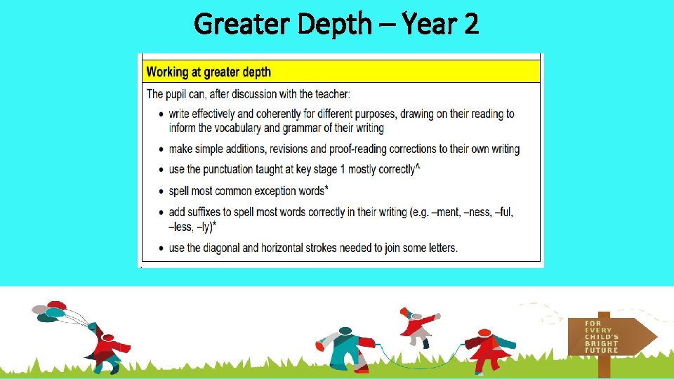 Greater Depth – Year 2 