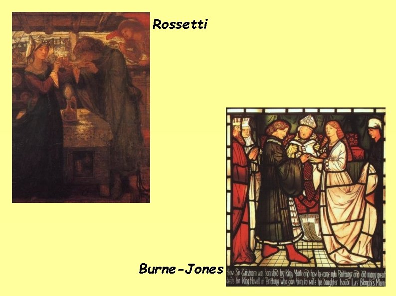Rossetti Burne-Jones 