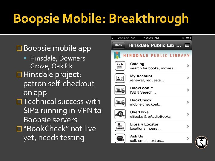 Boopsie Mobile: Breakthrough � Boopsie mobile app Hinsdale, Downers Grove, Oak Pk � Hinsdale