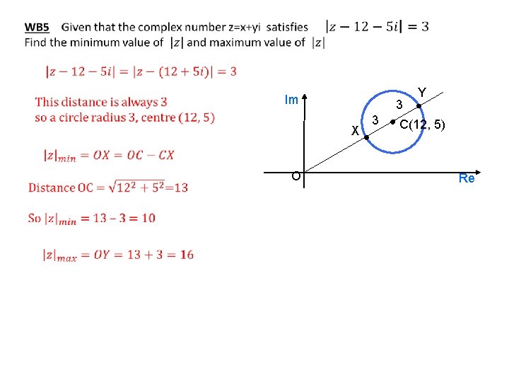 Im 3 X O 3 Y C(12, 5) Re 