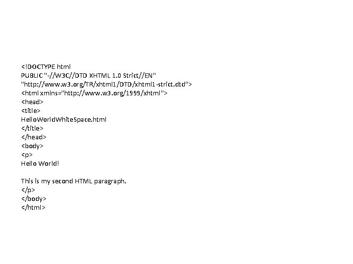 <!DOCTYPE html PUBLIC "-//W 3 C//DTD XHTML 1. 0 Strict//EN" "http: //www. w 3.