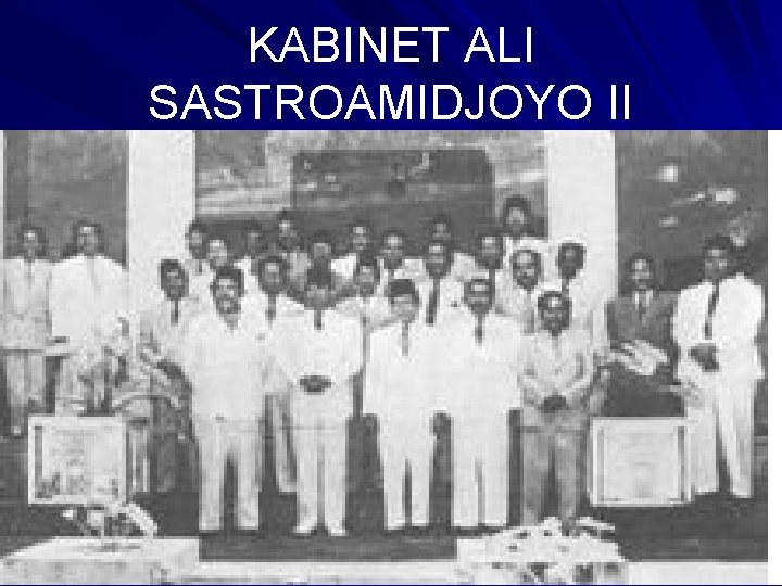 KABINET ALI SASTROAMIDJOYO II 