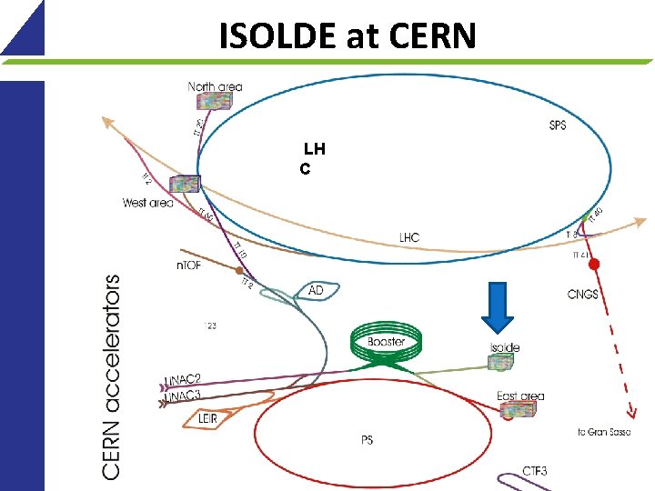 ISOLDE at CERN LH C 6 