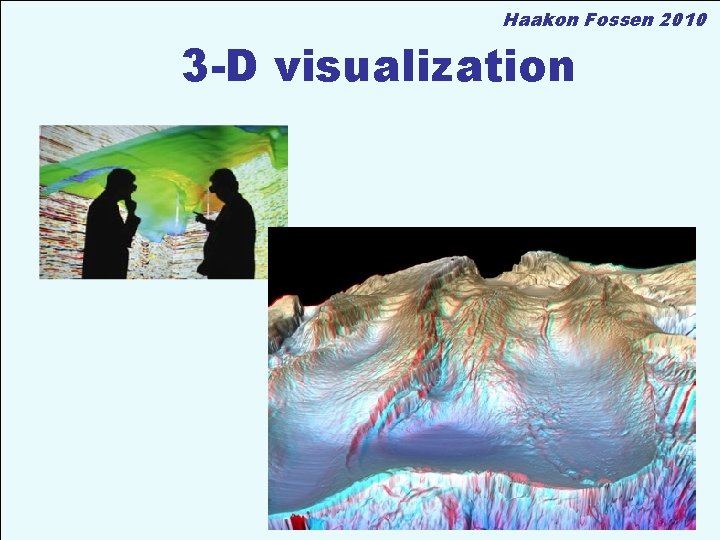 Haakon Fossen 2010 3 -D visualization 