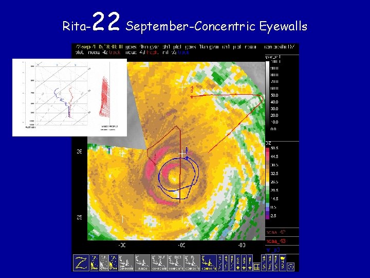 Rita- 22 September-Concentric Eyewalls 