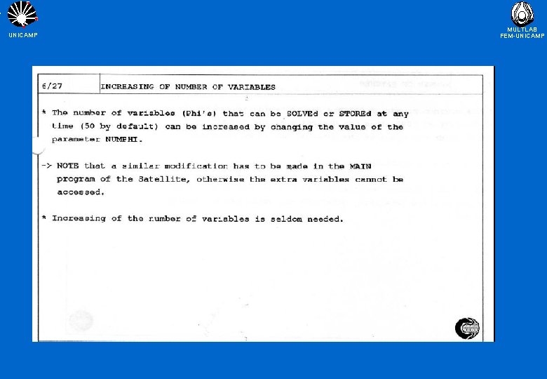 UNICAMP MULTLAB FEM-UNICAMP 