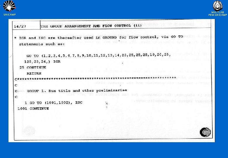 UNICAMP MULTLAB FEM-UNICAMP 