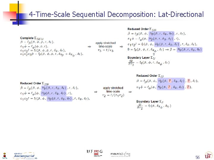 4 -Time-Scale Sequential Decomposition: Lat-Directional 56 