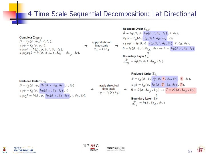 4 -Time-Scale Sequential Decomposition: Lat-Directional 57 