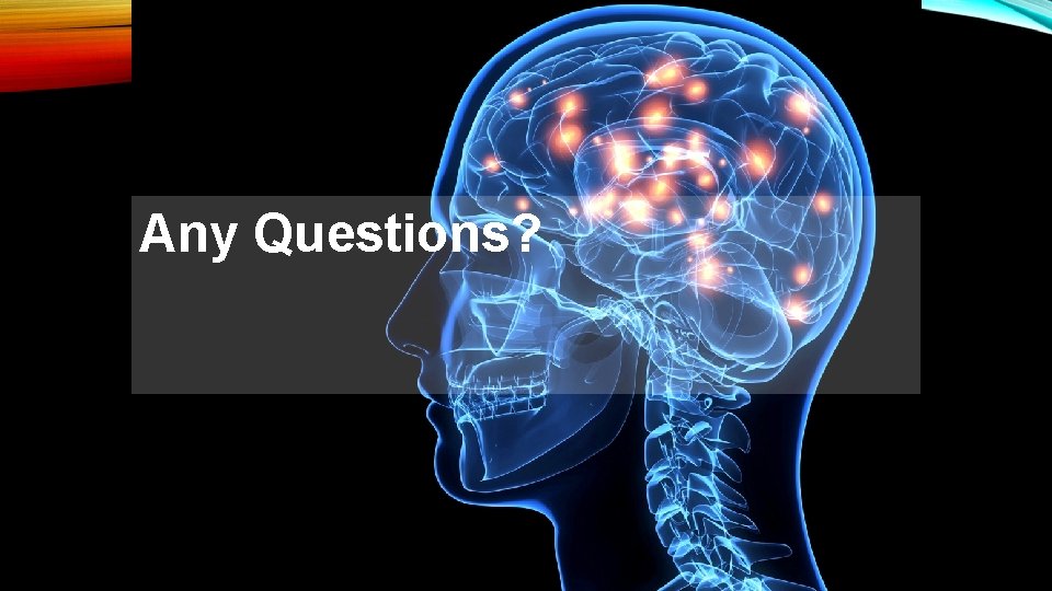 Any Questions? 