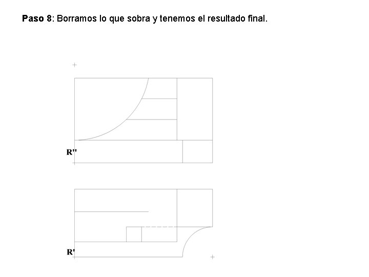 Paso 8: Borramos lo que sobra y tenemos el resultado final. 