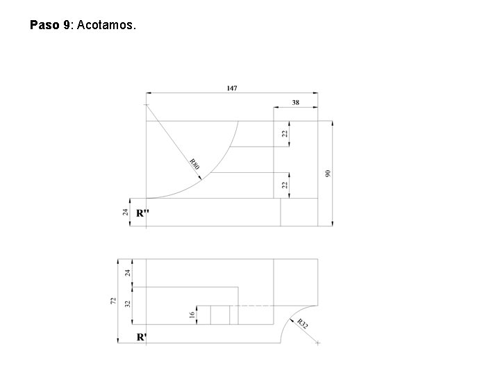 Paso 9: Acotamos. 