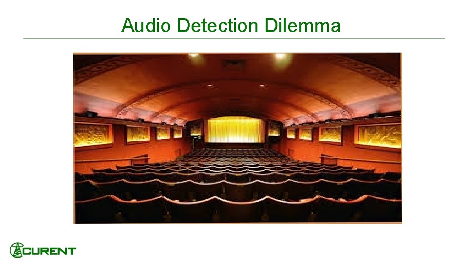 Audio Detection Dilemma 
