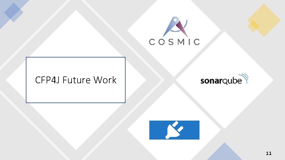 CFP 4 J Future Work 11 CFP 4 J Future Work 11