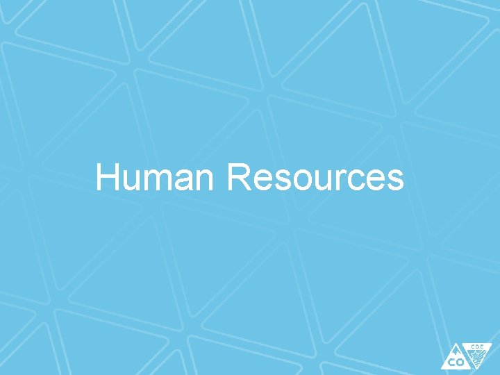 Human Resources 