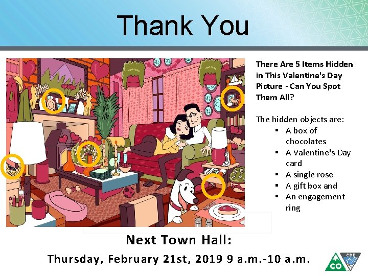 Thank You There Are 5 Items Hidden in This Valentine's Day Picture - Can