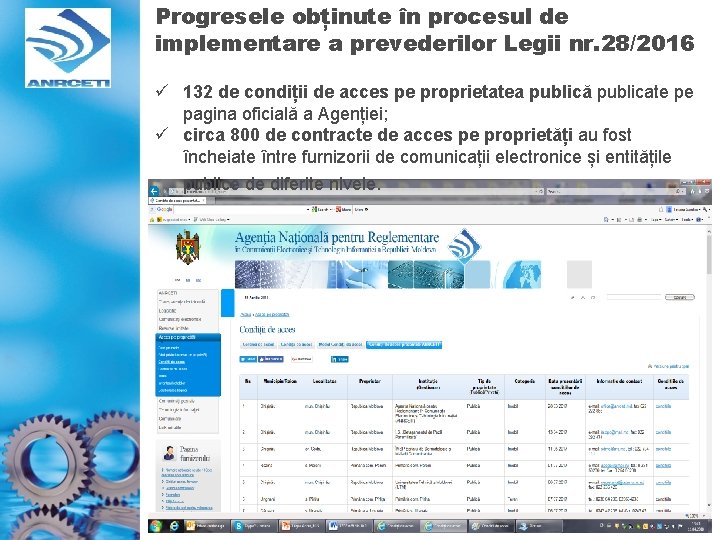Progresele obținute în procesul de implementare a prevederilor Legii nr. 28/2016 ü 132 de Progresele obținute în procesul de implementare a prevederilor Legii nr. 28/2016 ü 132 de
