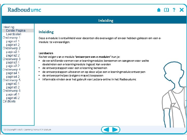 Inleiding Deze e-module is ontwikkeld voor docenten die overwegen of ervoor hebben gekozen om