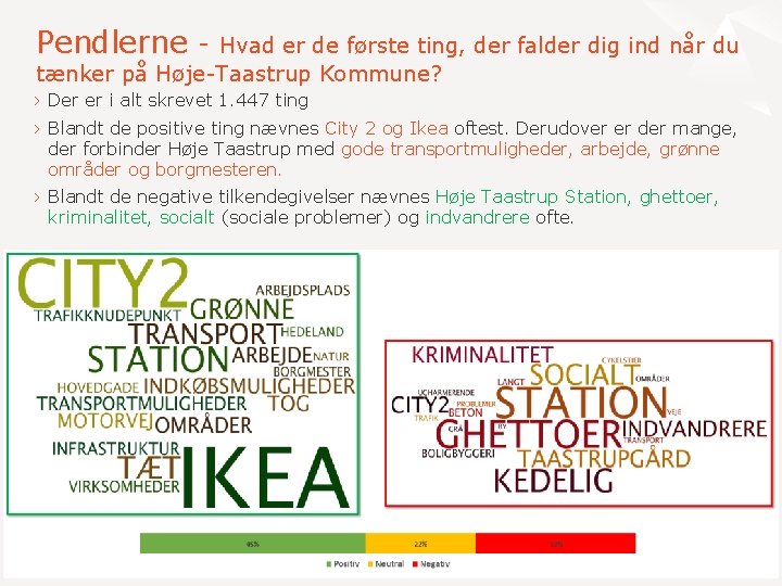 Pendlerne - Hvad er de første ting, der falder dig ind når du tænker