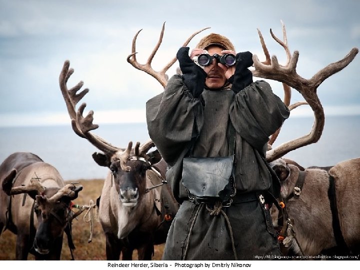 Reindeer Herder, Siberia - Photograph by Dmitriy Nikonov 