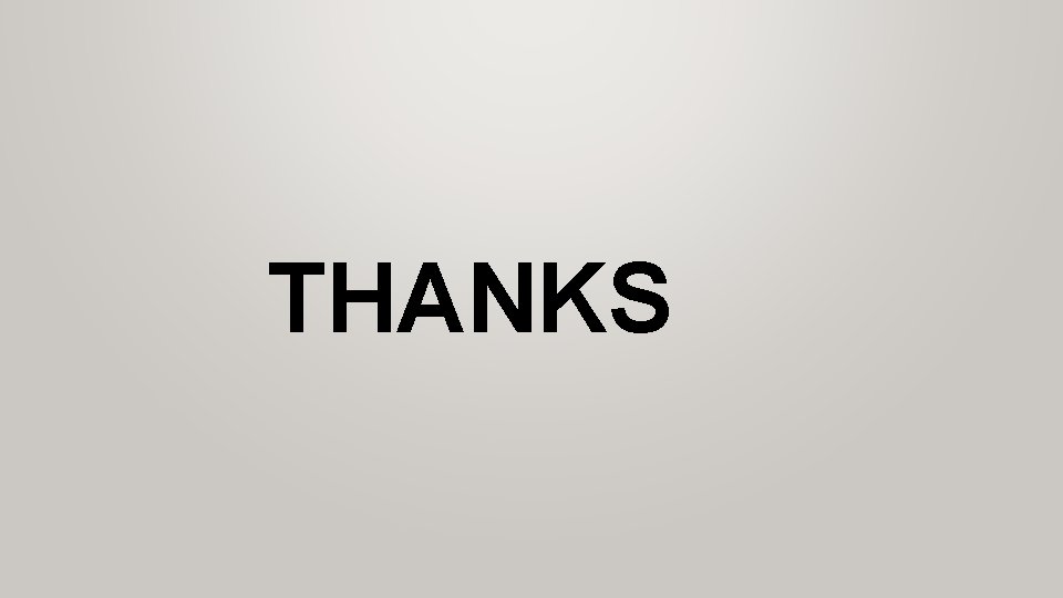 THANKS 