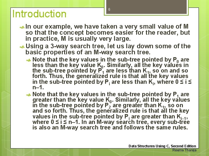 Introduction 6 In our example, we have taken a very small value of M Introduction 6 In our example, we have taken a very small value of M