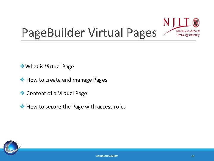 Page. Builder Virtual Pages ❖What is Virtual Page ❖ How to create and manage