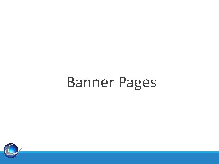 Banner Pages 