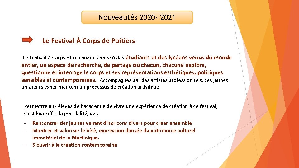 Nouveautés 2020 - 2021 Le Festival À Corps de Poitiers Le Festival À Corps