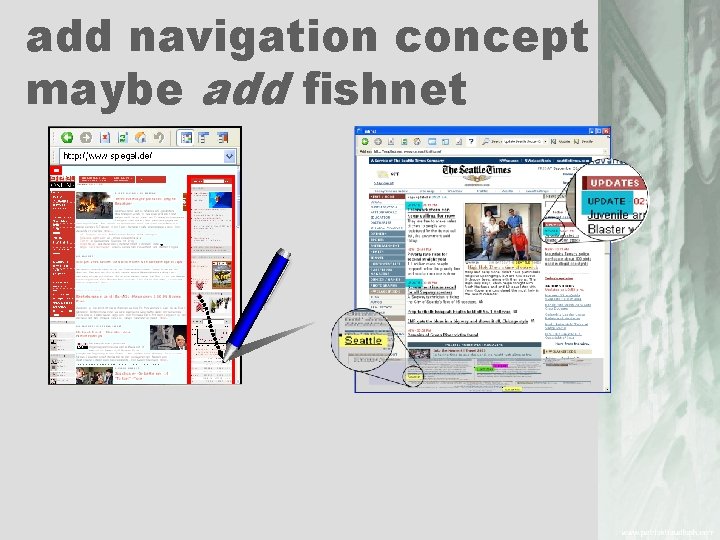 add navigation concept maybe add fishnet 