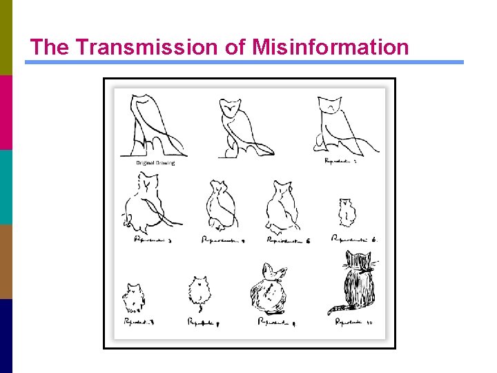 The Transmission of Misinformation 