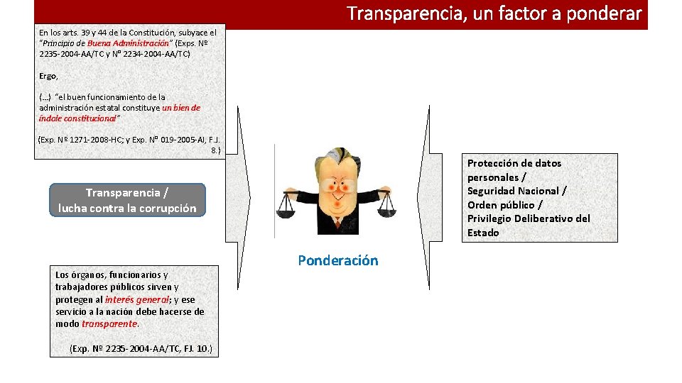 En los arts. 39 y 44 de la Constitución, subyace el “Principio de Buena